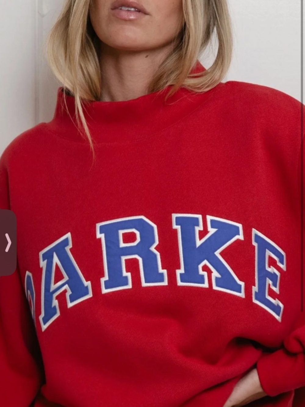 Parke Varsity Mockneck - SAIl + DRIFT L/XL (Heritage) SOLD OUT - Picture 5 of 6